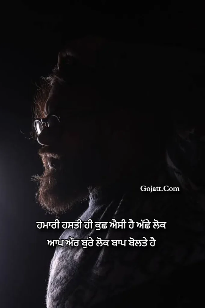 Punjabi attitude status